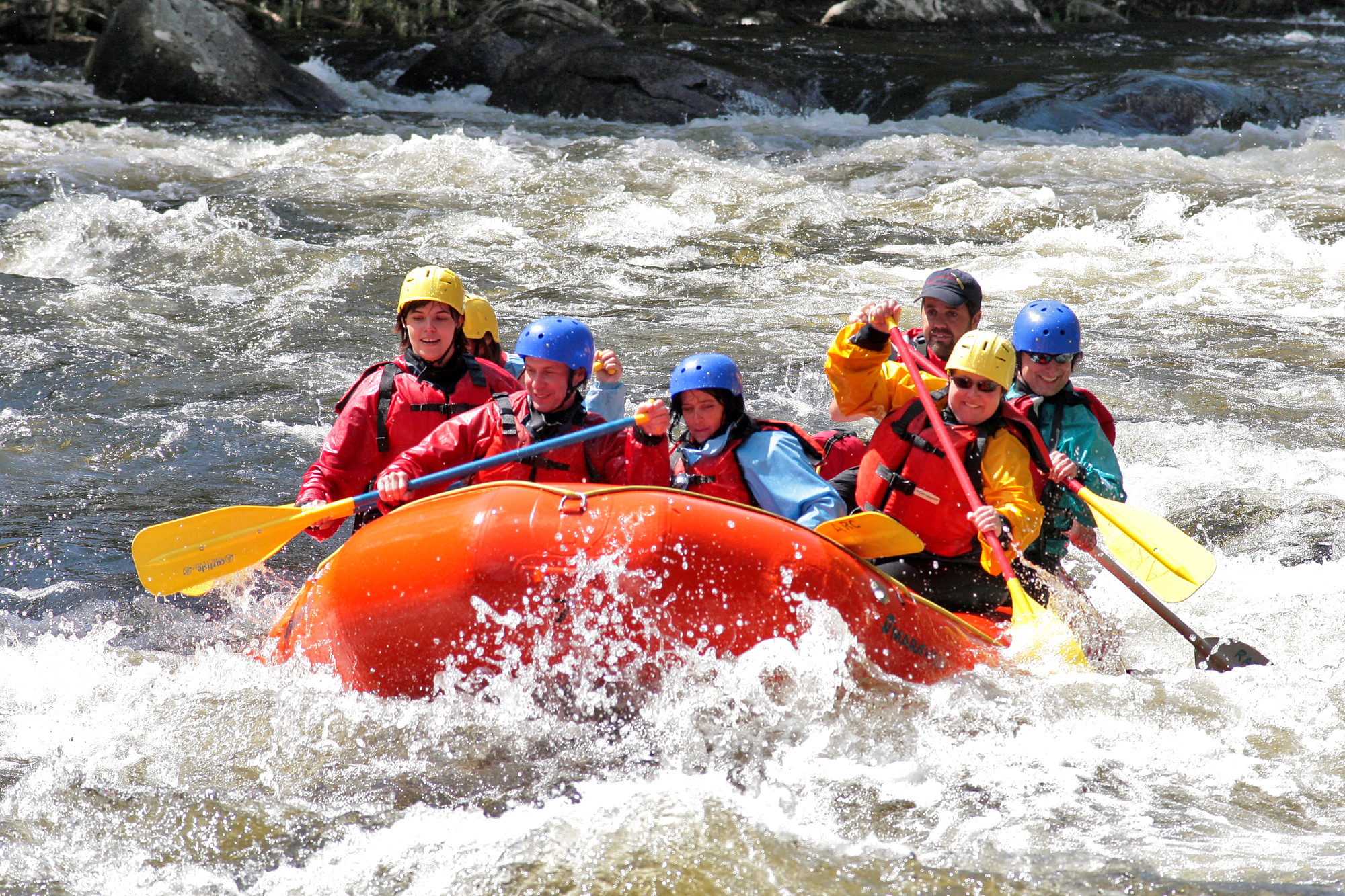 rafting