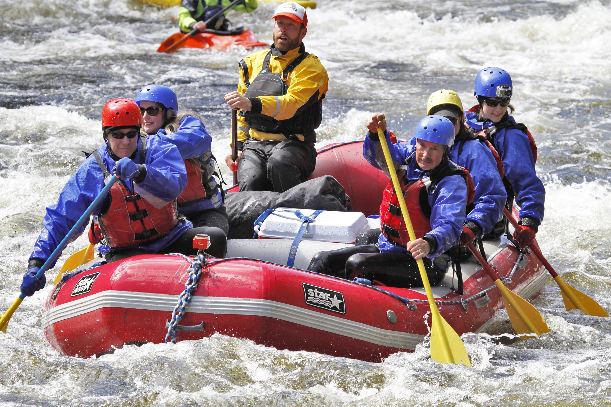 rafting