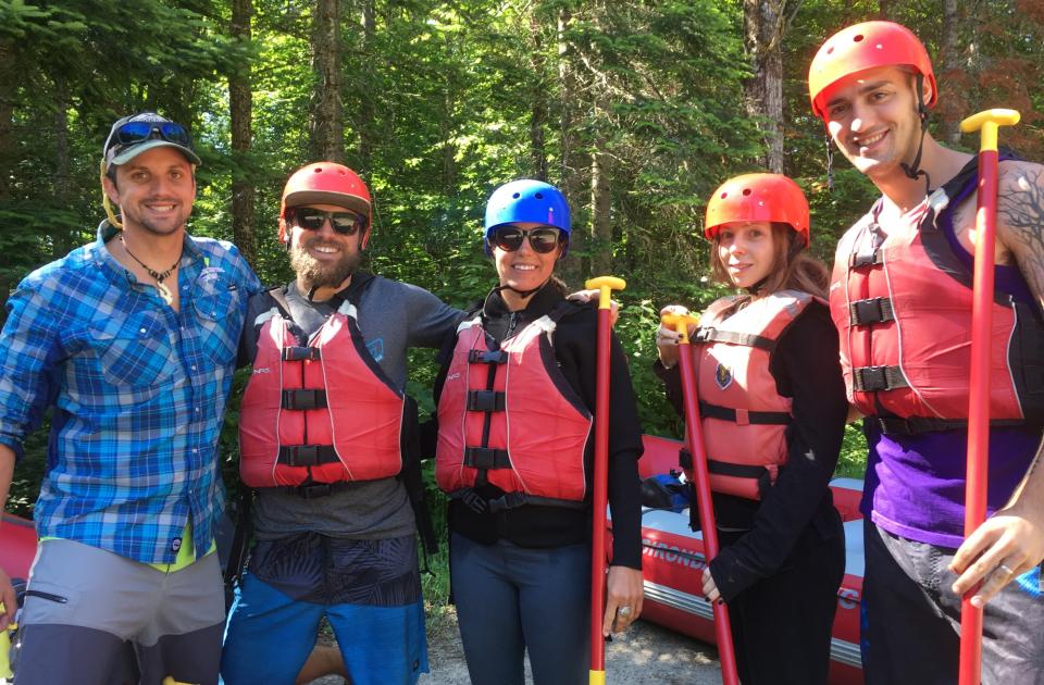 group rafting